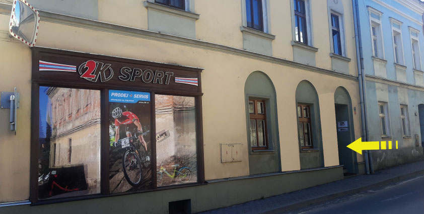2K Sport Odry - prodejna
